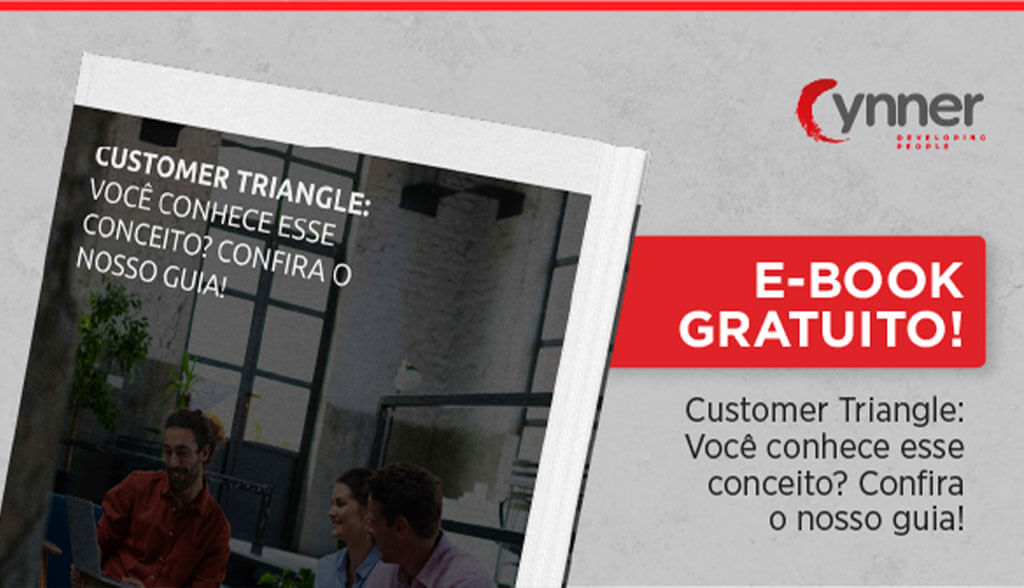 Fidelize o público e venda mais com o Customer Triangle! Descubra como colocar o cliente no centro do seu negócio.

Coloque o cliente no centro da empresa de forma simples e eficaz; Encontre o cliente certo; Entregue o que o cliente espera, e; Encante o cliente com ações criativas e surpreendentes.